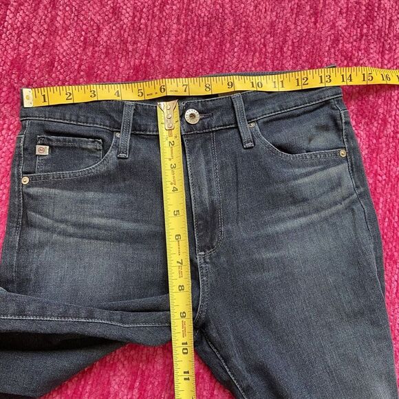 AG Adriano Goldschmied The Farrah High Rise Skinny Cropped Ankle Jeans Size 26 - Picture 11 of 13